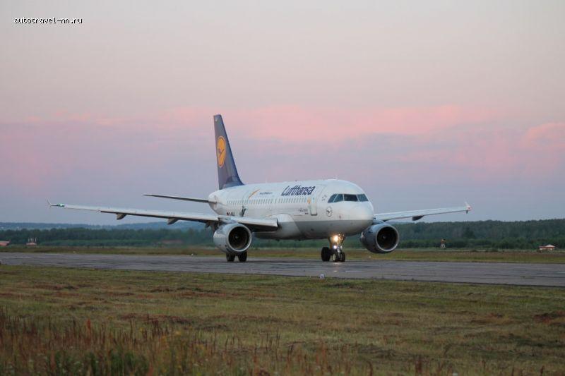 Самолёт авиакомпании Lufthansa