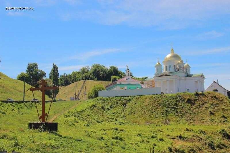 Вид на Благовещенский монастырь