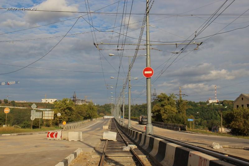 Реконструкция путей на Молитовском мосту