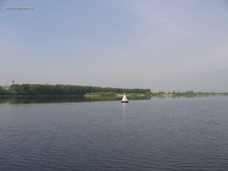 Волга около Нижнего Новгорода