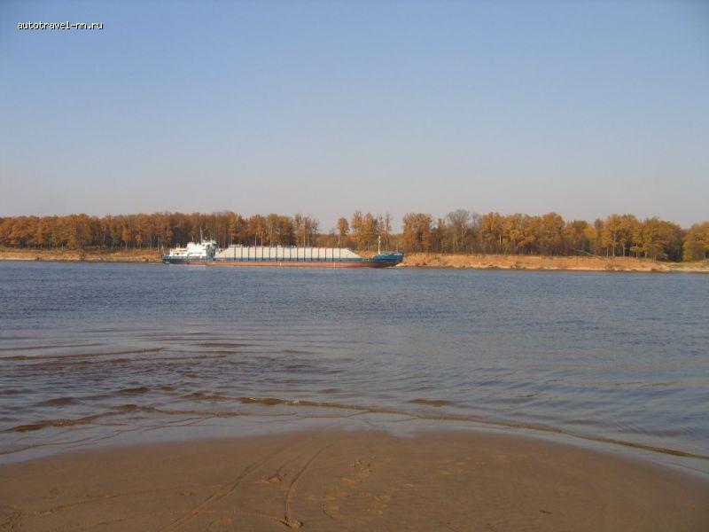 Волга в района Сормова