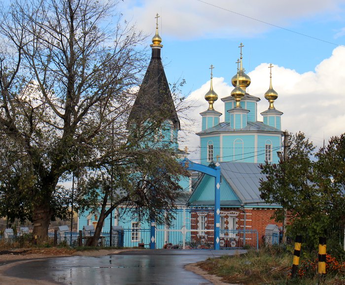 Старинная церковь в с. Великий Враг (Кстовский район)