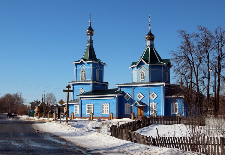 Церковь в селе Ямново г.о. Бор