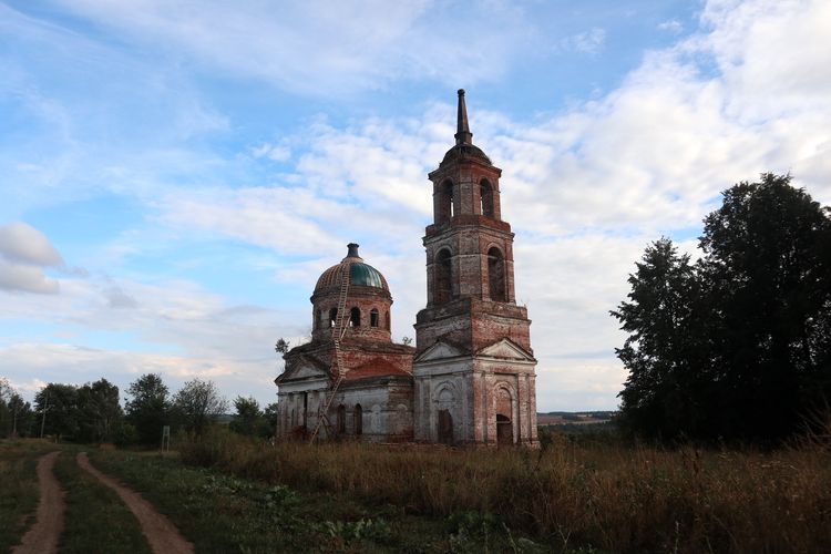 Церковь в Ратунине Лысковского района